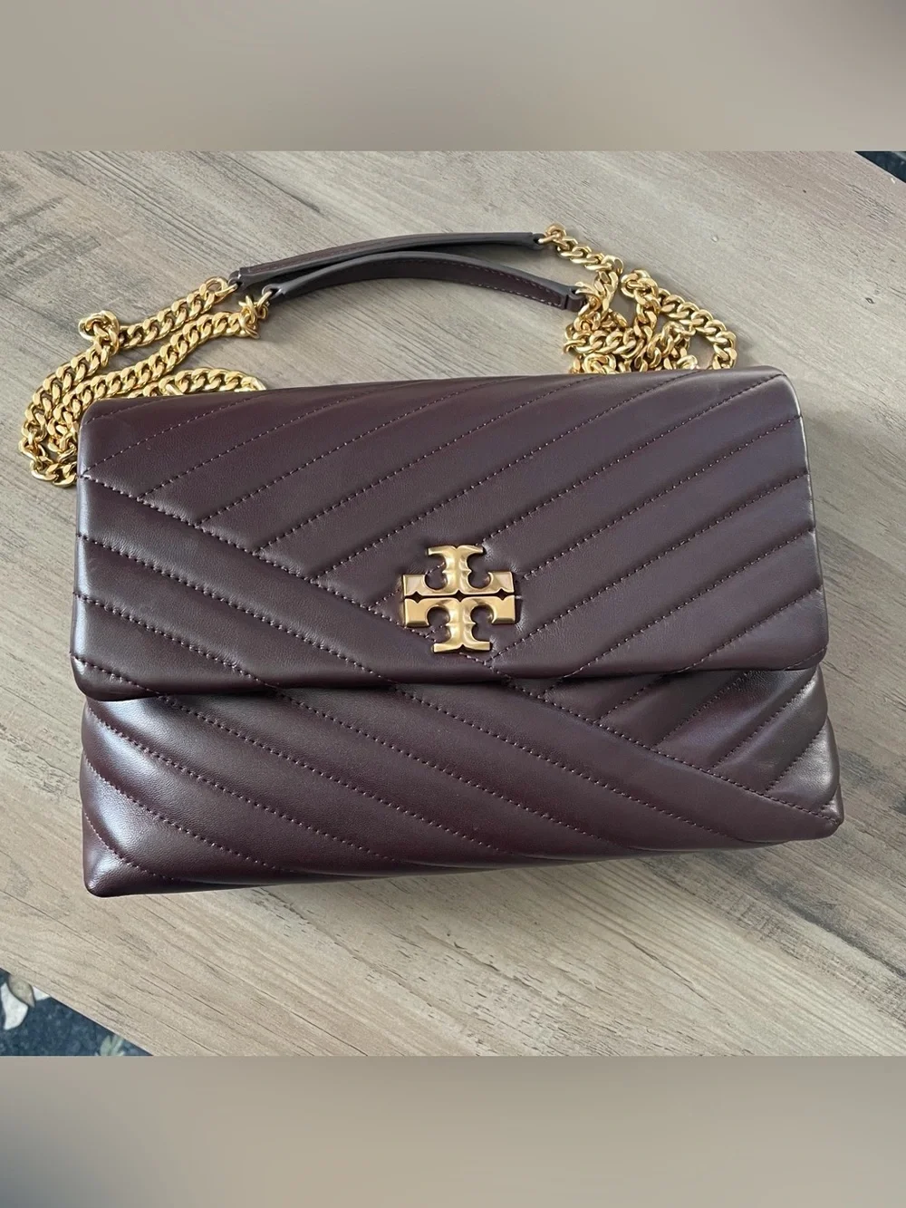 Tory Burch Chevron Convertible Shoulder Bag